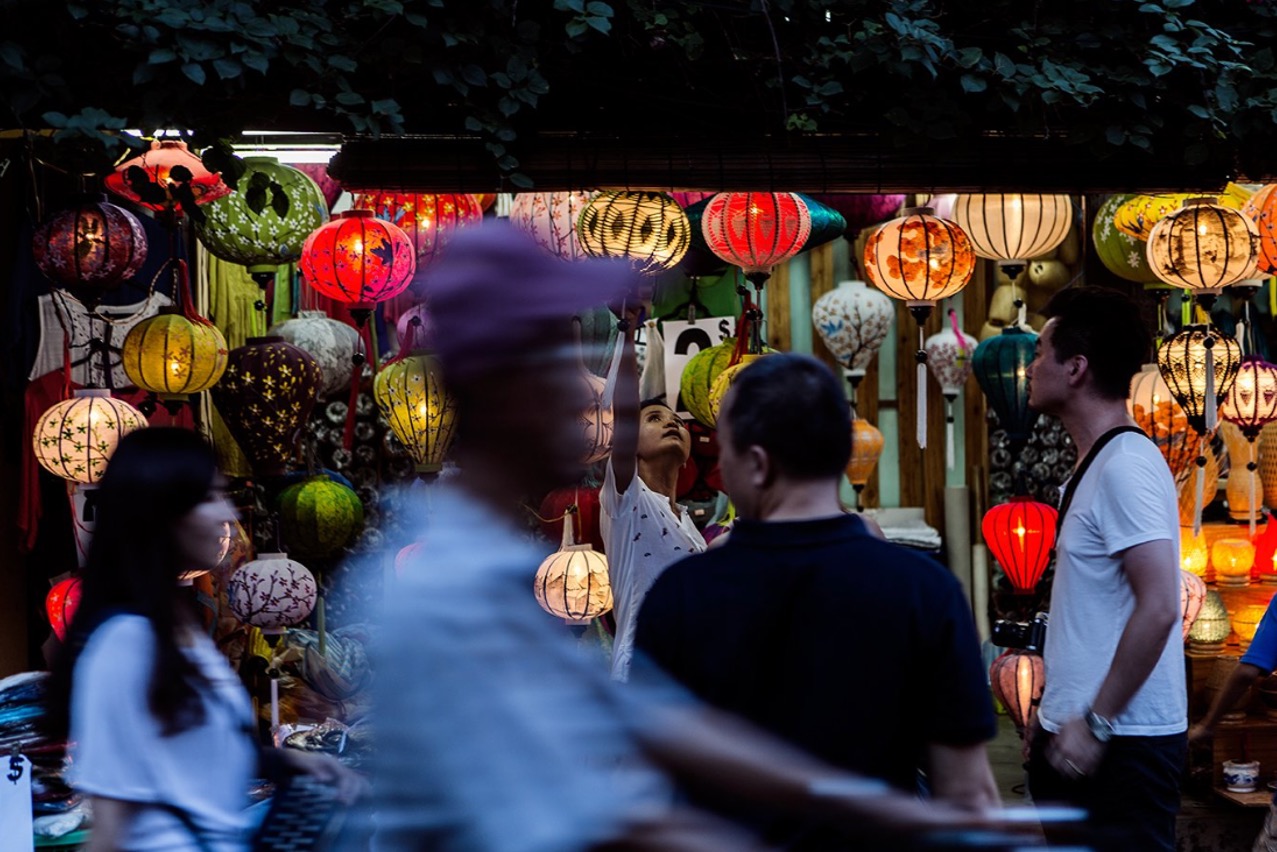colourful lamps and locals on a luxury journey across Asia and the pacific