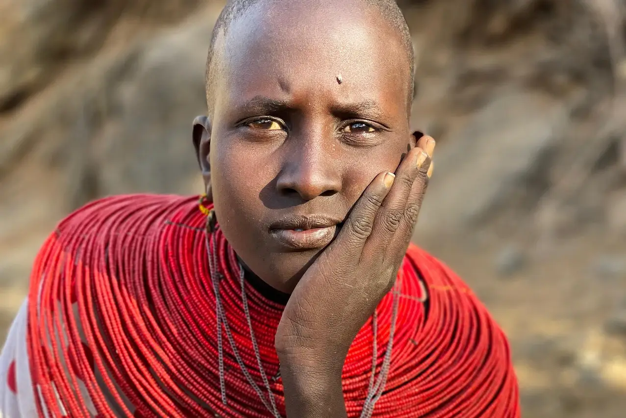 14 year old girl from local tribe