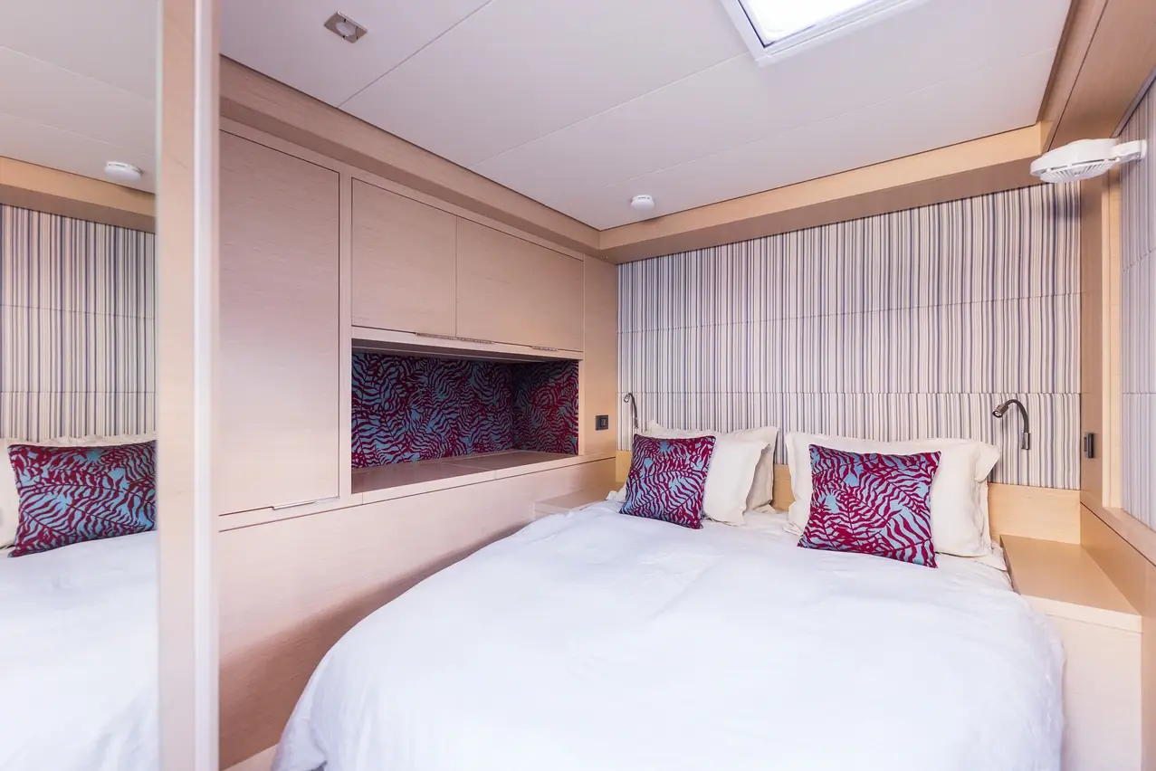 catamaran interiors designed by caroline andreoni