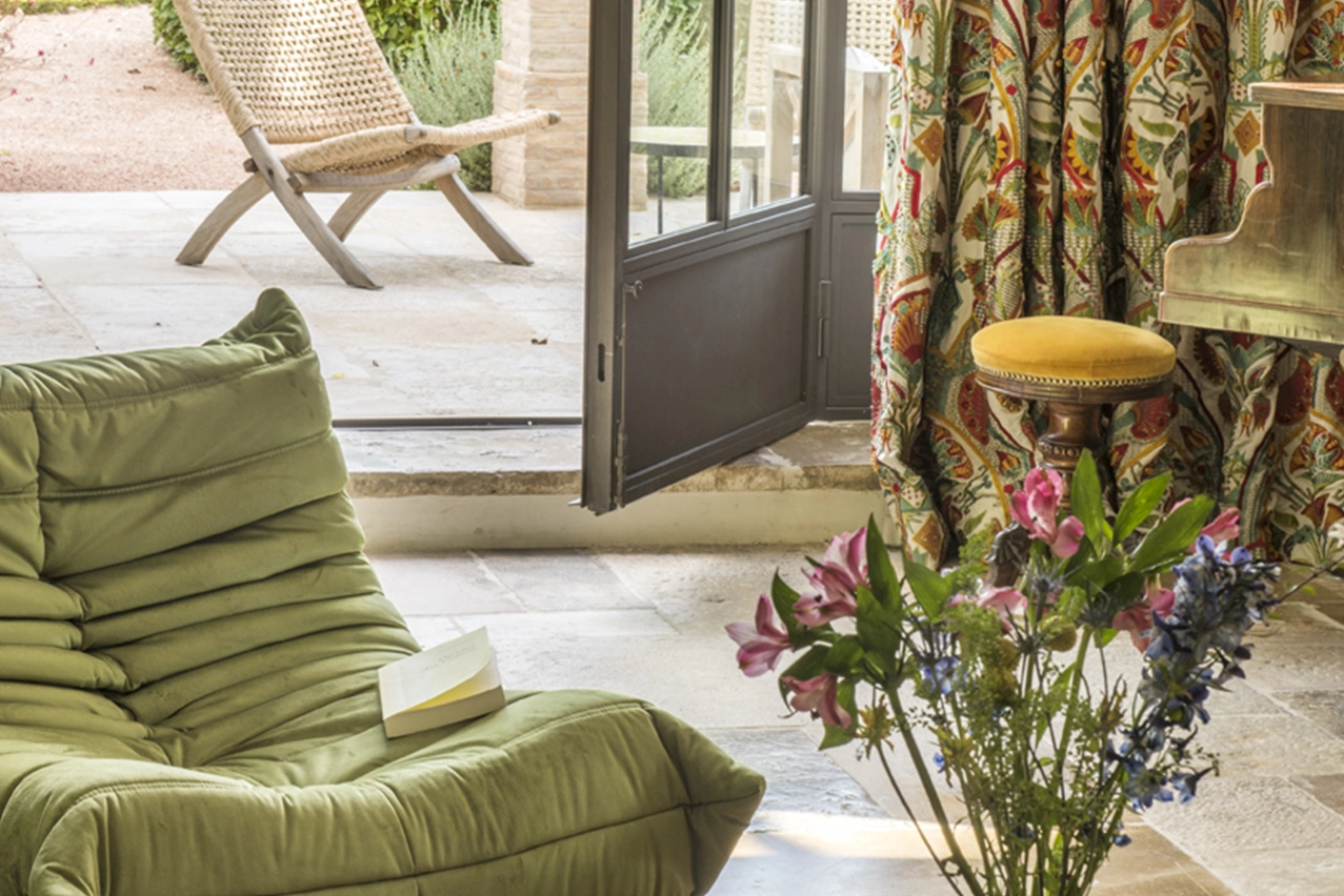 living room An exclusive holiday house in the heart of St Remy de Provence